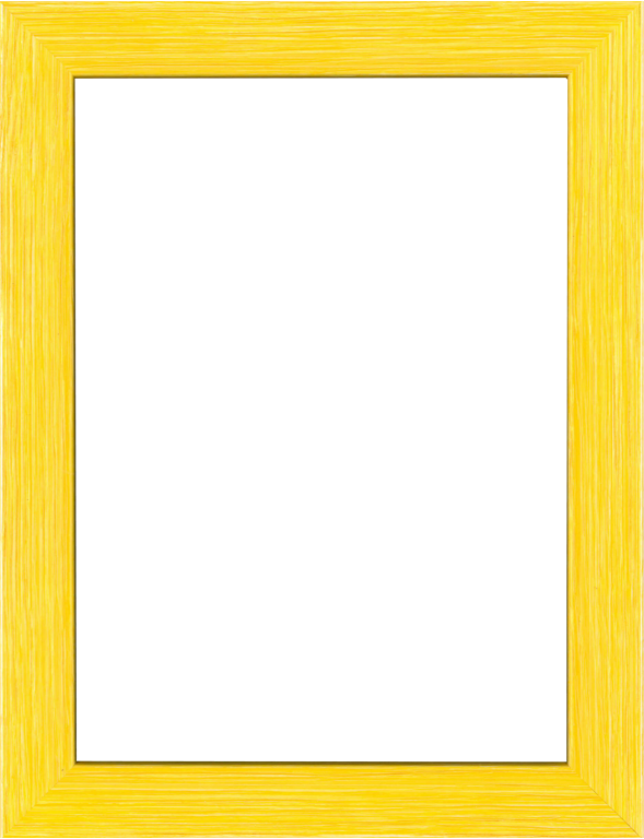 Cornice Newman Far Frames colore giallo
