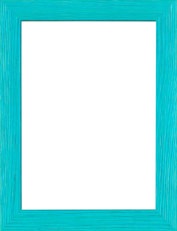 Cornice Newman Far Frames colore acquamarina