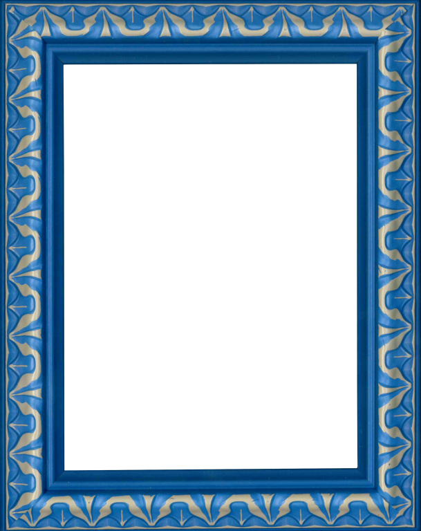 Cornice Sirani Far Frames colore blu