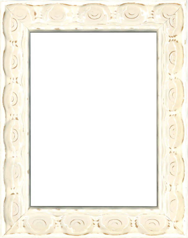 cornice Dumas far frames colore bianco