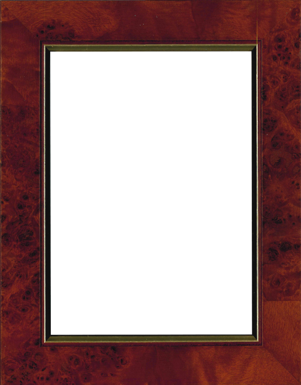 Cornice Carrà 30 Far Frames colore rosso lucido scuro