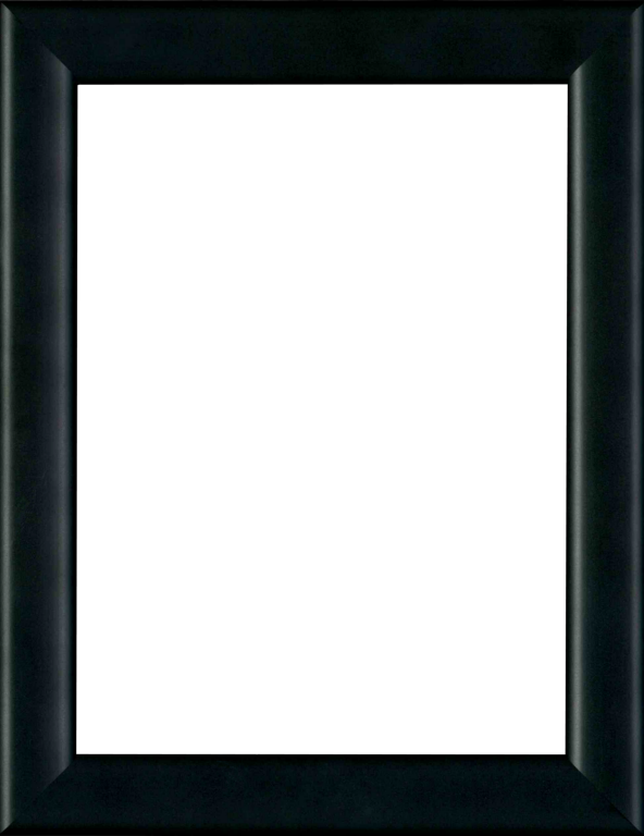 Cornice Delaunay Far Frames colore nero opaco