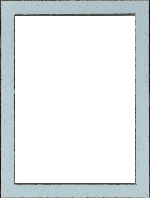 Cornice Laval far frames colore azzurro