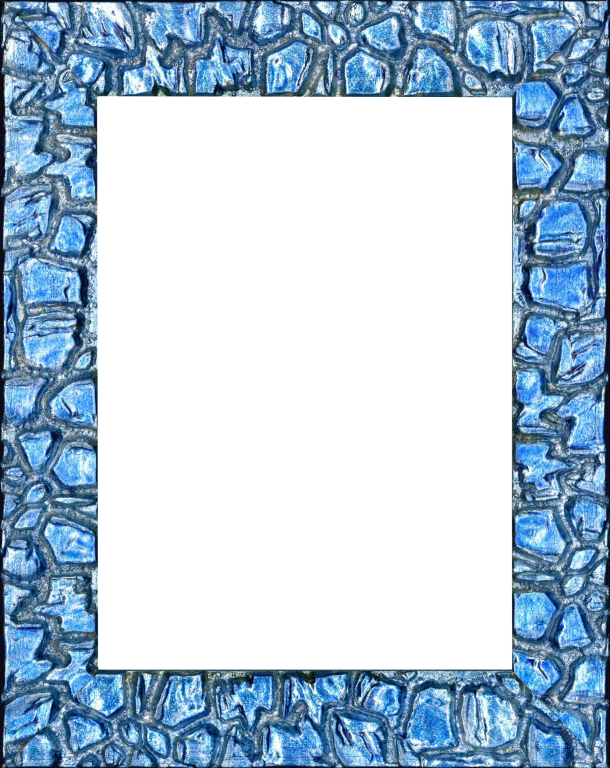 Cornice Manet Far Frames colore blu