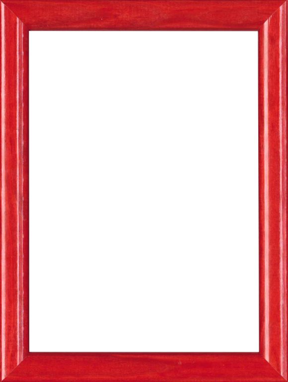 cornice Guidi lucida far frames colore rosso