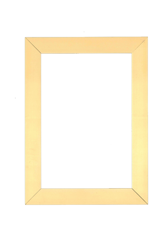 cornice balthus 19 Far Frames colore giallo satinato
