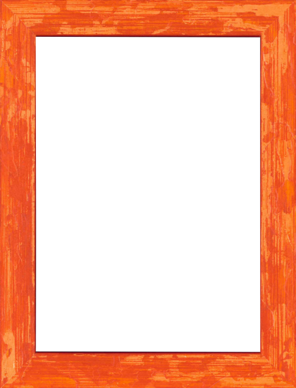 Cornice indaco Far Frames colore arancione
