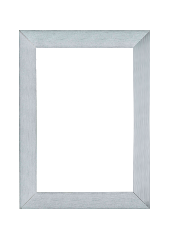 cornice balthus 15 Far Frames colore argento satinato