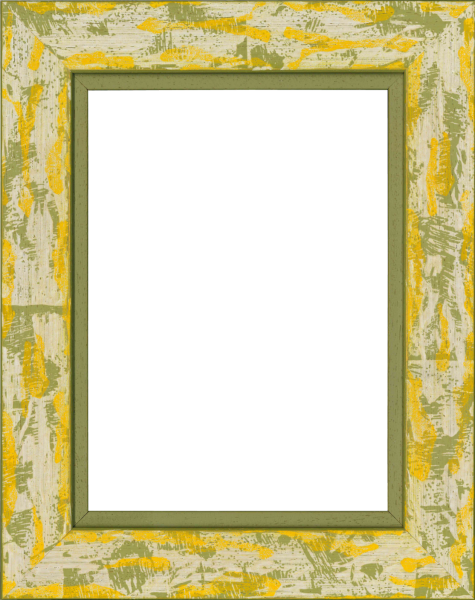 Cornice Acquerello Far Frames colore giallo